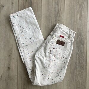rare wrangler art jeans